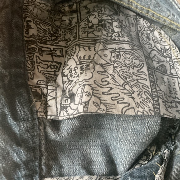 Two percent homme, denim mini skirt, y2k - Picture 8 of 8